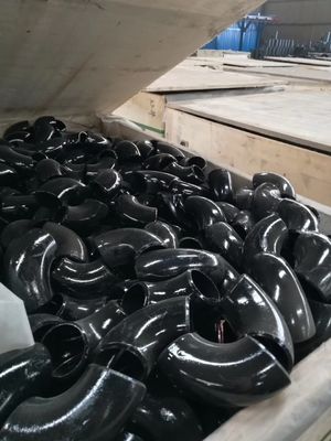 Gas Carbon Steel Butt Welded Steel Pipe Fitting SCH40 Elbow 6 Inch
