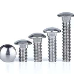 Stainless Steel Round Carriage Head Square Neck Bolt DIN603 Grade 8.8 10.9 12.9